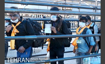 گیت نهایی ایرانی ها برای ورود به کشور عراق. در این بخش مهرنهایی داخل پاسپورت چک می شد