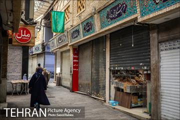 تعطیلی کسبه بازار تجریش 21