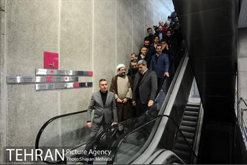افتتاح و بهره برداری از طرح توسعه سینما گالری ملت با حضور شهردار تهران 3