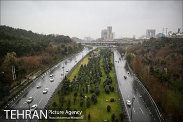 بارش باران بهاری در تهران 30