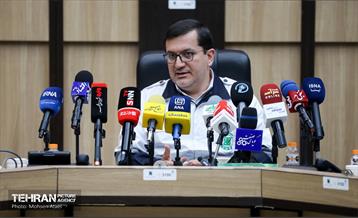 نشست خبری رئیس سازمان پیشگیری و مدیریت بحران شهر تهران 21