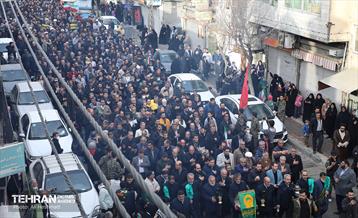 مراسم تشییع شهیده فائزه رحیمی 24