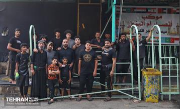 جمع آوری موکب های مردمی در شهر کربلا 2