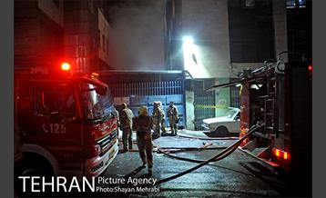 آتش سوزی در ساختمان برق حرارتی 29