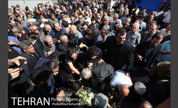 تشییع پیکر زنده‌یاد داوود رشیدی 10