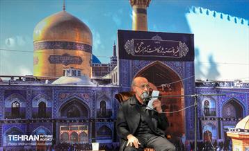 مراسم شهادت امام رضا(ع) و سالگرد تدفین شهدای گمنام منطقه۸