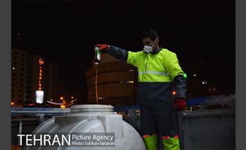 طرح ضدعفونی معابر شهری 5