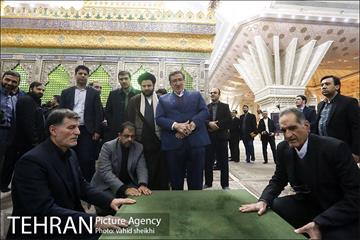 تجدید میثاق کارکنان گزینش با آرمان های امام و دیدار با یادگار ایشان 11