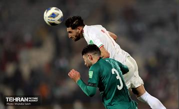 دیدار تیم های فوتبال ایران و عراق 9