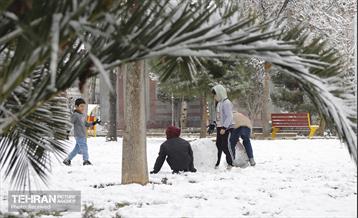 روز برفی تهران - 3 26
