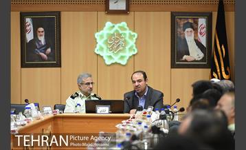 نشست دکتر شیخ با فرماندهان یگان انتظامی شهرداری تهران 15