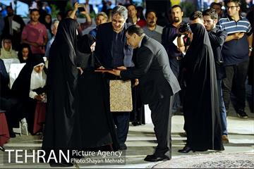 آئین بهره برداری از میدانگاه شهدای هفتم تیر با حضور شهردار تهران 25