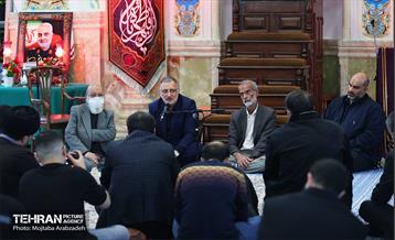 حضور شهردار تهران در بیت الزهرا (س) کرمان 14