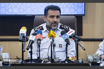 نشست خبری مدیرعامل سازمان آتش‌نشانی 17