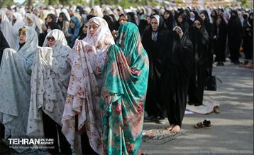 اقامه نماز عید فطر در حرم حضرت عبدالعظیم حسنی(ع) 14