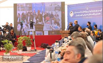 آیین بهره برداری از پروژه های مناسب سازی معابر و فضاهای عمومی 47