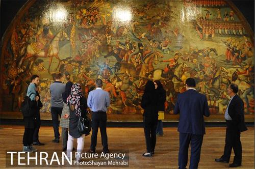 بازدید شهردار بلگراد از موزه ایران باستان و موزه دوران اسلامی 26