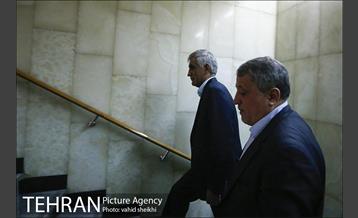 اولین جلسه محمد علی افشانی در دفتر شهردار تهران 1