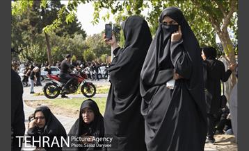 عزاداری روز عاشورا در محله دولت آباد  17