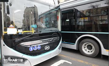 بهره‌برداری از اتوبوس های برقی شهر تهران 3