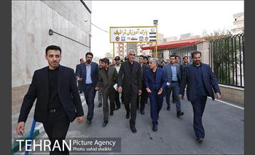 بازدید شهردار تهران از پروژه های منطقه 17 22