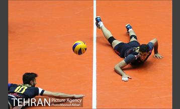 دیدار پیکان و شهرداری ارومیه در لیگ برتر والیبال 14