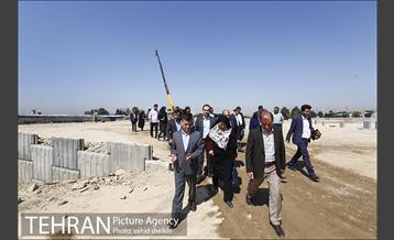 بازدید چند تن از اعضای شورای شهر از پروژه های منطقه 21شهرداری تهران 19