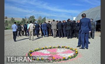 مراسم کلنگ زنی احداث اولین مرکز بازیافت پسماندهای ساختمانی و عمرانی آبعلی 32