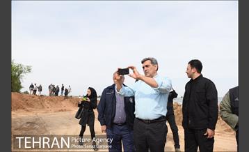 بازدید شهردار تهران از منطقه سیل زده پل سبحانیه دشت آزادگان 20