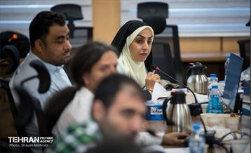 نشست خبری مدیر عامل سازمان مدیریت میادین میوه و تره بار 16