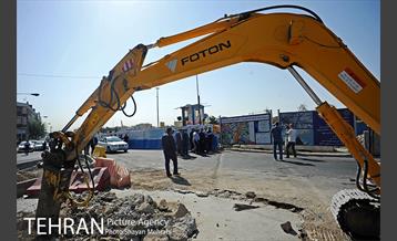 بازدید مهندس کاظمی از پروژه گیشا 9