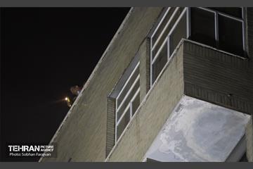 آتش سوزی در خیابان بهار تهران 44