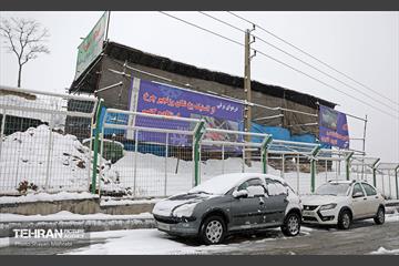 عملیات برف‌روبی در پایتخت 15