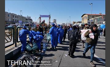 خدمات شهرداری تهران در راهپیمایی ۲۲ بهمن -2 11