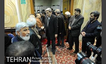 حضور شهردار تهران در مراسم ترحیم «محمدنبی حبیبی»  30