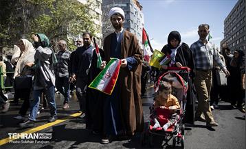 راهپیمایی روز قدس در پایتخت - 2 16