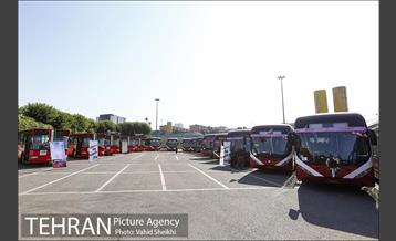 آیین بهره برداری و توسعه ناوگان شرکت واحد اتوبوسرانی شهر تهران 32