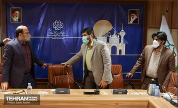 جلسه تودیع و معارفه رئیس مرکز ارتباطات و امور بین الملل شهرداری تهران 21