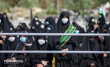 مراسم تشییع و خاکسپاری دوشهید گمنام دفاع مقدس در دریاچه چیتگر 48