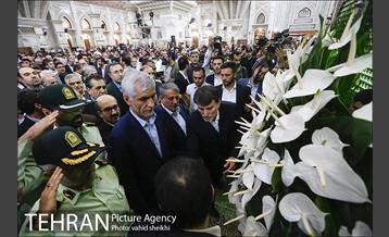 آیین تجدید میثاق شهردار و رییس شورای شهر تهران با آرمان‌های امام راحل (ره) 9