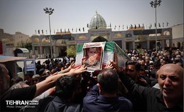 مراسم تشییع پیکر مطهر سرباز شهید ماهان ستاره 7