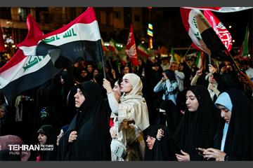 دویست‌وشانزدهمین شب اجتماع مردم تهران