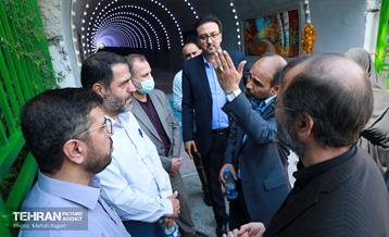 افتتاح بزرگترین تونل نقش و نور کشور در بوستان نهج‌البلاغه 2