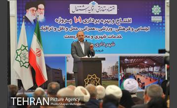 آیین افتتاح و بهره برداری از پروژه های منطقه 15 با حضور دکتر قالیباف 32