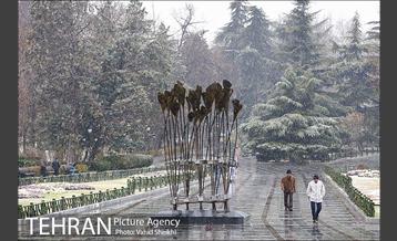 بارش برف در شمال تهران 14