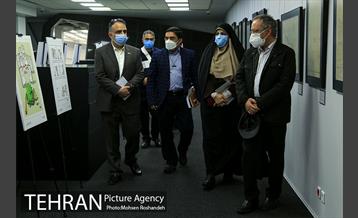 افتتاح نمایشگاه کاریکاتور شهرهوشمند و تهران من 11