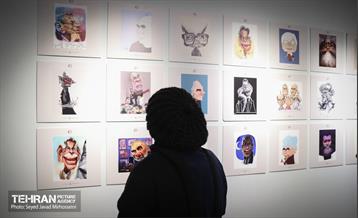 اختتامیه دوازدهمین دوره دوسالانه بین‌المللی کاریکاتور تهران 1