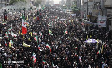 تشییع شهدای اقتدار ملی در تهران - 3  43