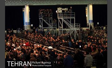 تشییع شهدای آتش نشان در شبستان مصلی-2 14