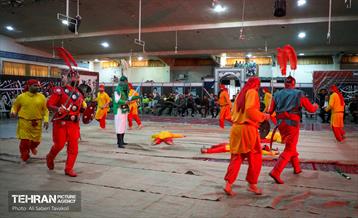 نمایش روضه مجسم (بیابان بی کسی) 14